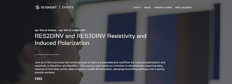 Seequent ResXDInv Training 2025